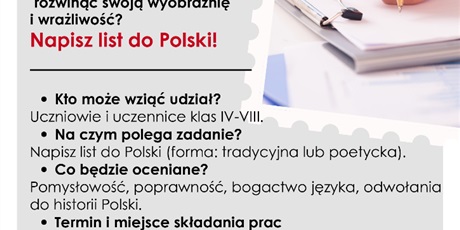 KONKURS "LIST DO POLSKI"