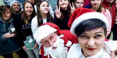Naszą szkołę odwiedził Mikołaj!