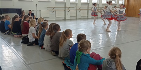 Trzecioklasiści na Dniu Otwartym w Szkole Baletowej w Gdańsku