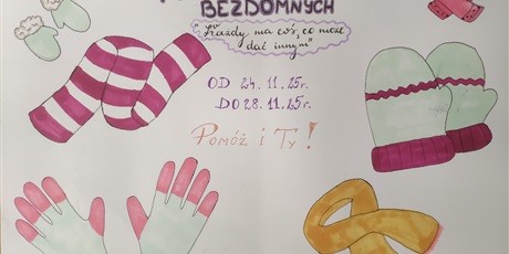 ZBIÓRKA RĘKAWICZEK I SZALIKÓW DLA BEZDOMNYCH 